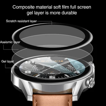 Smart Watch Ekrano Apsaugos Huawei Žiūrėti GT 2 GT2 46mm 42mm Apsauginės Plėvelės Ne Stiklo Priedai Raštas Pantalla