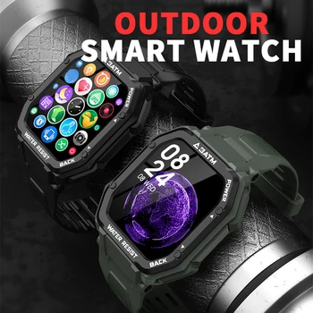Smart Žiūrėti Moterims, Vyrams IP68 Vandeniui, Didelis Ekranas, Fitness Tracker Ilgas Baterijos veikimo laikas smart watch širdies