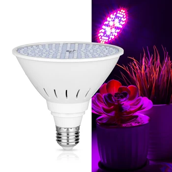 SMD 2835 LED Augalų Augimo Lempa E27 Spektro Šviesos Lemputės Augti Lempos, skirtos Sodo Augalų Palapinė Gėlių Sėklos Apšvietimo Naują Atvykimo