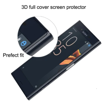 Sony Xperia 1 10 5 III II 9H Ultra Plonas 3D Išlenkti Pilnas draudimas Premium Priekiniai Aišku, Grūdintas Stiklas Kino Screen Protector, Darbuotojas