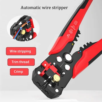 SS-D1 Daugiafunkcinis wire stripper ir užspaudimo įrankis 0,2-6 mm kabelių išpardavimas 22-10AWG užspaudimo įrankis