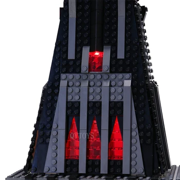 Star Battle War Serijos Kosmoso planetos Darth namas Vader Pilies statybos blokas KAKLARAIŠTIS Kovotojas Suderinama Su 75251 Modelis Plytų Žaislai