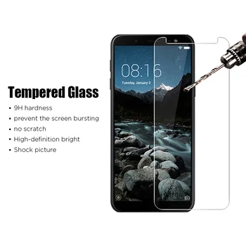 Telefonas Sunku Plėvelės Samsung Galaxy A9 2018 A6 A8 Plius Grūdintas Stiklas HD Screen Protector, Stiklo Galaxy A5 2017 A7 2016 A3 A520
