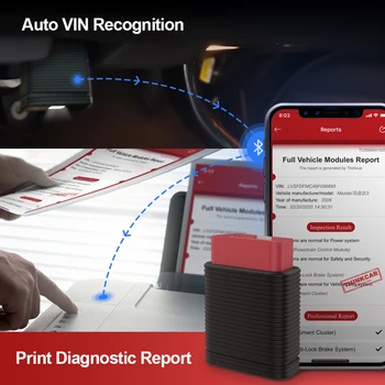 THINKCAR Pro Vartotojų PASIDARYK pats obd 2 Scanner Universalus Automobilių Diagnostikos Įrankis 