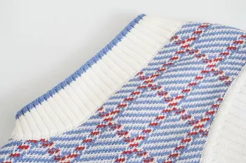 Toppies Naujas Chaleco Mujer Jersey Pledas Moterims Megztiniai Megztinis Pavasario Megztinis Liemenė Moterims