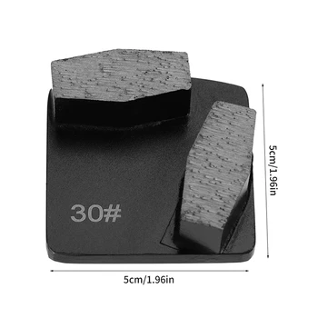 Trapecijos formos Deimantų Whetstone Drožtukas, Segmentuoti Betono Metalo Šlifavimo Disko Smėlis 30 dirbtinio akmens Grindų Šlifuoklis
