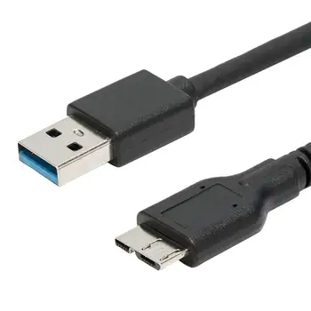 USB 3.0 A-Micro B Male Adapteris Keitiklis, Laidas SSD HDD Mobile Kietasis Diskas