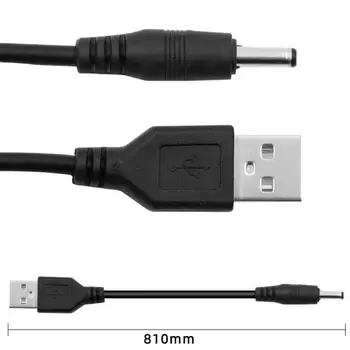 USB DC 3.5 mm Maitinimo Kabelis, USB A-3.5 Jack Jungtis 5V Maitinimo Kabelis, Garsiakalbis Drėkintuvas USB Ventiliatorių Galia Įkroviklio Kabelį