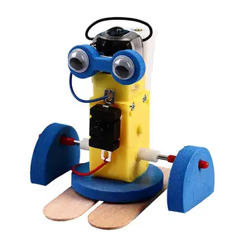 Vaikščioti Robotas Elektros Eksperimentas Žaislai Plastiko 