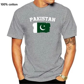 Vyrų marškinėlius Pakistano Vėliavos, Marškinėliai Derliaus Pakistano T Shirt Marškinėliai moterims T-Shirt tees viršų
