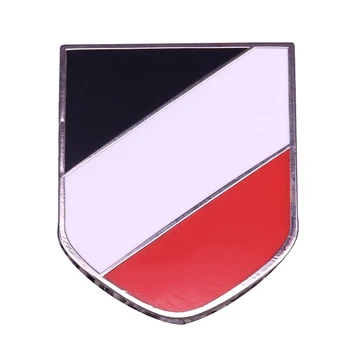 WW2 vokiečių Armijos Uniformą Sagė Atogrąžų Šerdžių Šalmo Pusėje Shield Emalio Pin Karinės Medalis Ženklelis Priedų