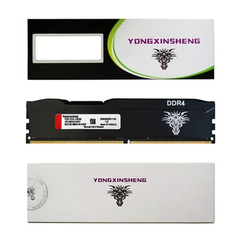 Yongxinsheng 16GB 2X8GB DDR4 RAM 2400MHz 288PIN Darbalaukio Atminties RAM PC4-19200MHz Vėsinimo Liemenė Stick