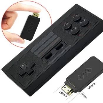ZOCNUN USB Wireless Handheld TV Vaizdo Žaidimų Konsolės Statyti 1750 Žaidimas 8 Bitų Mini Vaizdo Konsolės Paramos AV/HD Išvestis