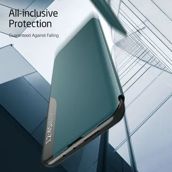 Šoninio Lango Odos Flip Case For Samsung S20 FE Telefono Dangtelį Ant Samsung Galaxy S21 Ultra S 21 S Plius 20 S20fe 5G S21plus