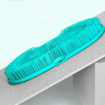1 vnt. Silikoninių dušo pėdų masažo vonia batų šepetys koja valytoja spa pėdų plovimo koja teptuku namų vonios tingus plovimas diržas