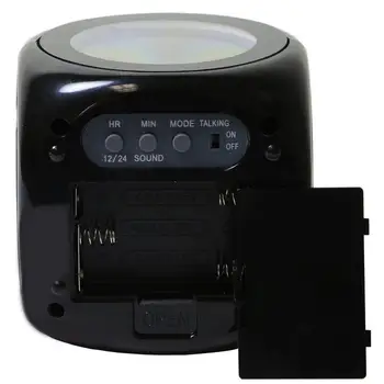 10x8.2x8.2cm Skaitmeninis žadintuvai LCD Projektorius Temperatūros Termometras, Stalas Laikas, Data, Ekrano Projekcijos Kalendorius Stalo Laikrodis