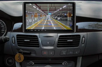 128GB Automobilių GPS Navigacijos, Multimedijos Grotuvas Auto Stereo Galvos UnitRadio magnetofonas už Renault Latitude 