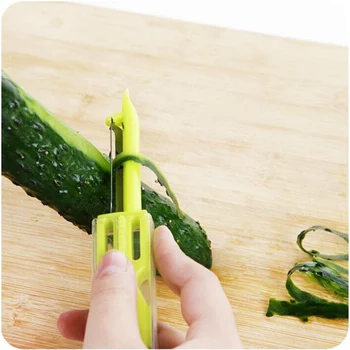 16.5*2.5 cm multi-funkcija 3 1 svogūnas, skutimo peilis peilis skylę kasti magija supjaustyti svogūnai virtuvės vaisių ir daržovių skustukas įrankis