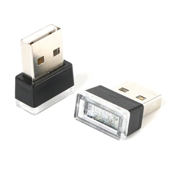 1pc LED Žibintai, Atmosfera Dekoratyvinė Lempa su USB Lizdai Avarinis Apšvietimas