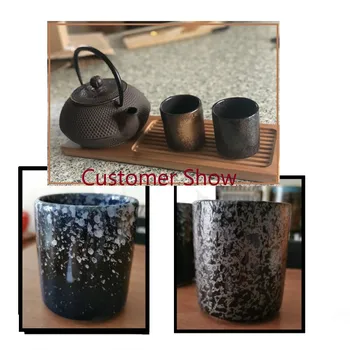 200ml Naujas Kavos puodeliai, Keramikos bokalų Alaus, Arbatos Puodelis Viskio Stiklo Drinkware taurės Keramikos Latte kavos