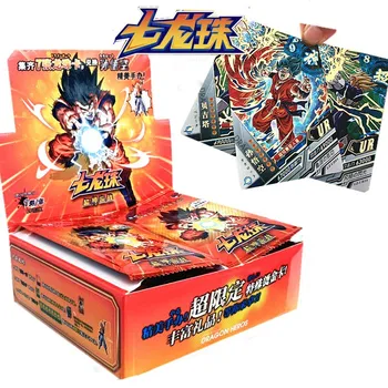 2021 Naujas Japonų Anime Dragon Herojai Žaislas Kalėdų Super Sayayin Herojai Z Trading Card Žaislai Vaikams
