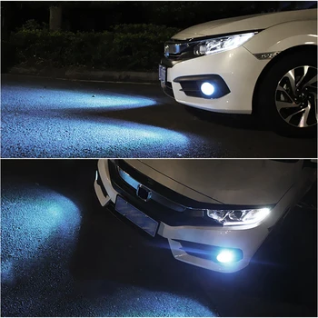 2x H8, H7, H11 9005 HB3 HB4 9006 LED Lemputės Pakeitimas Automobilio Rūko Žibintai, Dieniniai Žibintai VW 