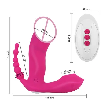 3 1. Čiulpti Analinis Vibratorius Makšties Klitorio Stimuliatorius Fidget Žaislai yra Praktiški Oralinis Seksas Siurbimo Vibratorius Erotiniai Sekso Žaislas Moterims