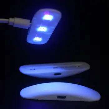 3W LED UV Dervos Kietėjimo Lempos 395NW UV GELIO Gydant Žibintai USB Mokestis Jewerly Įrankiai J78F