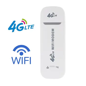 4G GSM Lte Usb Wifi Modemas Dongle Automobilių Maršrutizatorius Tinklo Adapteris Su Sim Kortelės Lizdas, USB Automobilinis Nešiojamas WiFi