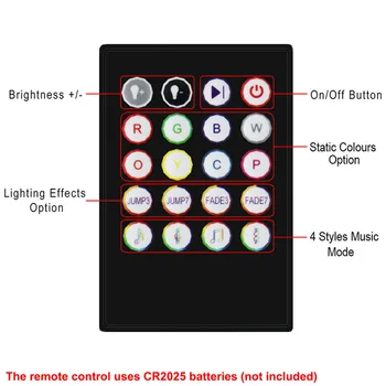 4pc 48 LED Juostelės USB LED RGB Atmosfera Kaladėlė Šviesiai 12-24V LED Žibintai, už Kambarį, Balso Kontrolės Automobilio Salono Aplinkos Neoninis Apšvietimas