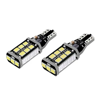 4Pcs Ryškiai Balta Canbus LED Lemputės, Automobilių Atsarginės Atbulinės Šviesos 912 921 T15 W16W