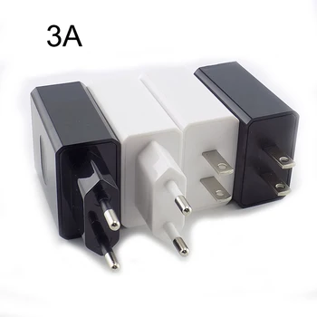 5V 1A 2A 3A Kelionės USB Adapteris, Telefono Įkroviklio Maitinimo Adapteris Sienos Darbalaukio Įkrovimo Galia Banko N11 juoda balta ES/JAV/AU Plug
