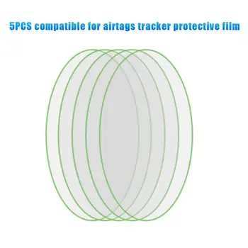 5vnt Apsauginės Plėvelės Airtags Tracker Anti-Lost Prietaiso Saugiklis Filmas Puikiai Tinka Ekrano apsaugos Airtags Accessries