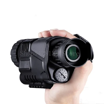 5X40 Optika naktinio matymo Monokuliariniai Skaitmeninis ir SPINDULIŲ Teleskopas Zoom Optika Nuotraukų, Vaizdo Įrašymo Medžioklės