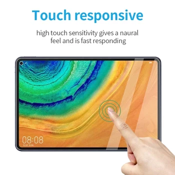 9H Grūdintas Stiklas Huawei Matepad Pro 10.8 colių 2021 MRR-W29 2019 MRX-W09 W19 AL09 AL19 Tablet Screen Protector, Kino HD Stiklo