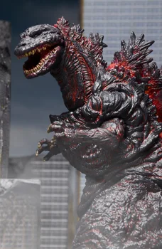 Anime Duomenys, Bandai Godzilla Filmą Karalius Monstras Gojira Veiksmų Figurals Surinkimo Brinquedos Kong VS Godzilla Kalėdų Dovana