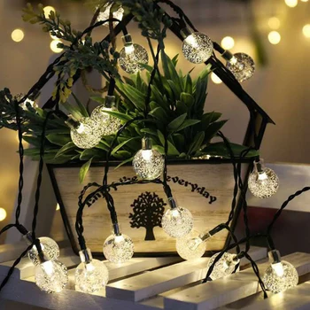 Atostogų String Žibintai Su 40 LED Lemputes, 6M Kalėdų Dekoratyvinis Kabinti Žibintas su baterijomis, Patalpų Vestuvių Led Eilutę