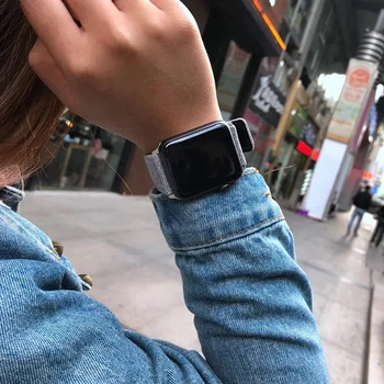 Audinys+Odinis Dirželis Apple Žiūrėti SE Dirželis 44mm 40mm 42mm 38mm apyrankė smartwatch Accessories Apyrankę iwatch serijos 3 4 5 6