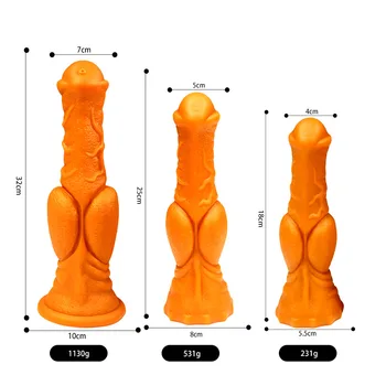 Aukso Dirbtinės varpos Skystu silikonu didelis dildo moterų švelnus dildo sekso produktai žaislas analinis kaištis didelį vibratorių dick prekės suaugusiems