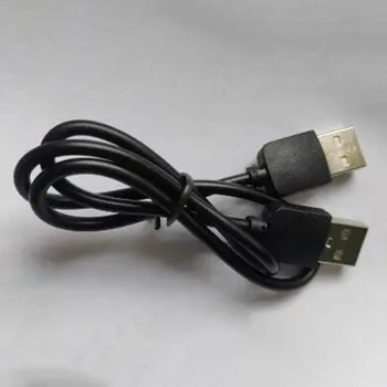 Aukštos Kokybės Black USB 2.0 Male vyrams, M/M Išplėtimo Jungties, Adapteris, Laidas Laidas Laidas Didmeninės prekybos sandėlyje!!!