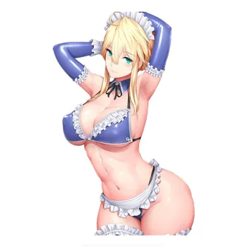 Aukštos Kokybės seksualus hentai anime mergina, automobilių stiklų lipdukas pvc pav decal Seksualus grožio lipdukai Kompiuterio notepad siena lipdukas