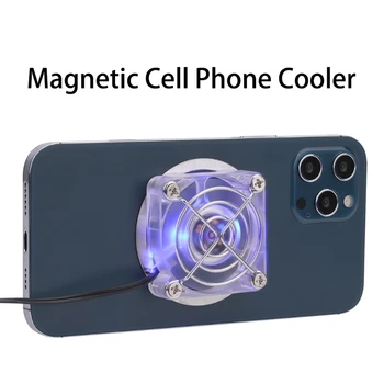 AXYB Magnetiniai Mini Mobilusis Telefonas Aušinimo Ventiliatorius Radiatoriaus Turbo Uraganas Žaidimas Aušintuvas USB Įkrovimo atsparus smūgiams Žaidimas Kompanionas