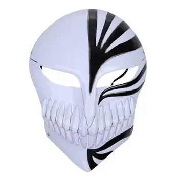 Balinimo cosplay Kurosaki Ichigo bankai Visiškai Hollow Mask (juodai baltas) Cosplay Aksesuaras Helovinas Šalis