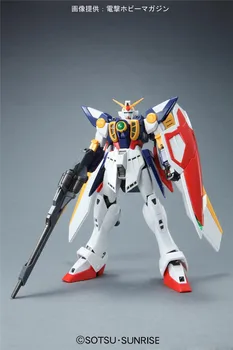 BANDAI 1/100 MG Gundam Wing XXXG-01W Gundam Wing Asamblėjos Modelis Anime Žaislas