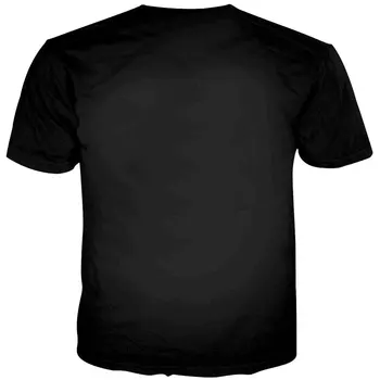 Cloudstyle 3D Spausdinimo Lokys T Marškinėliai Black Gyvūnų T Shirts Naujas Vasaros Mados T Marškinėliai Atsitiktinis Mielas Tees Viršūnes Trumpas Rankovės Viršų