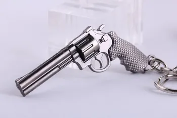 CS GO CSGO Revolver Modelis Keychain Vyrų Derliaus Counter-Strike Pistoletas Metalinis Pakabukas Raktų Žiedas Vyrų Berniukai Colletible Papuošalai