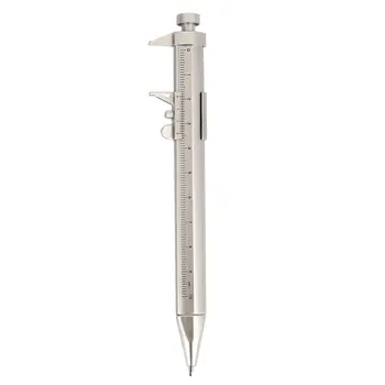 Daugiafunkcis Suportas pen Kamuolys-Taškas Praktinių Nešiojamų 0,5 mm tušinukas Gelio Rašalo Vernier Roller Ball Pen CreativityStationery