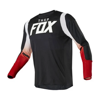Dviračių ekstremalaus sporto marškinėliai Foxmtb vyrų kalnų dviračių motociklo jojimo jersey kalnų jersey kamufliažas T-shirt
