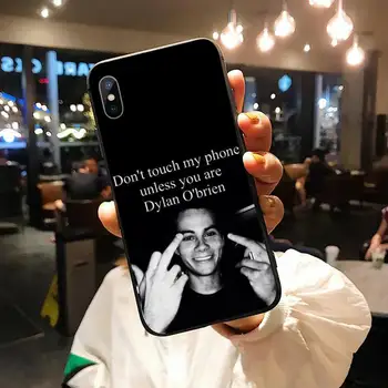 Dylan O ' brien Teen Wolf kietas fundas Telefono dėklas skirtas iPhone 11 12 pro XS MAX 8 7 6 6S Plus X 5S SE 2020 XR