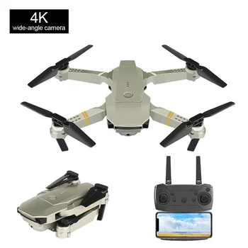 E58 Quadrotor Sulankstomas Drone Nešiojamų Drone Rinkinys 720P/1080P/4K HD aerofotografija RC Drone Su Sekimo, Fotografavimo Funkcija